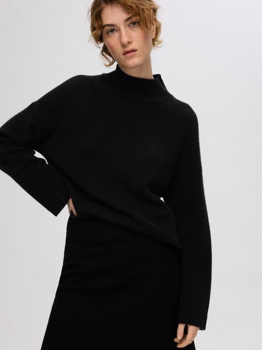 Produktbild Selected Femme Slfcille Ls Knit Lano High Neck Noos (M)