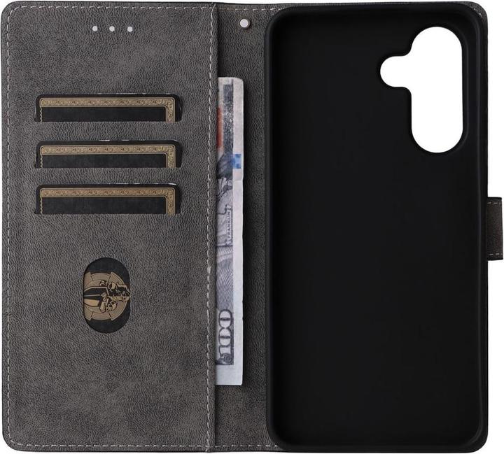 Actual product image Cover-Discount Galaxy A56 5G - Ledertasche mit RFID Blocker (Samsung Galaxy A56)