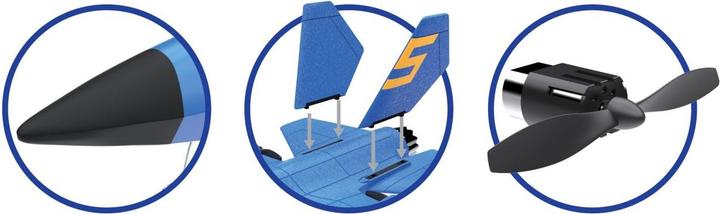 Image du produit Totally Tech Sky Raider XXL avion 2.4 Ghz bleu