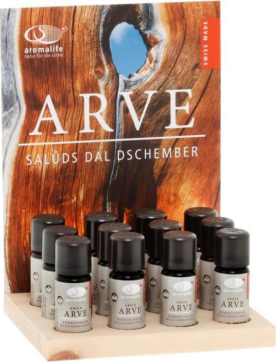Image du produit Aromalife Présentoir ARVE huile essentielle bio 24x 10ml