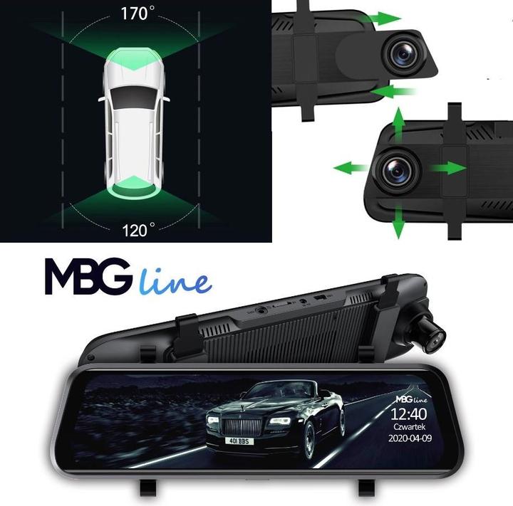 Actual product image MBG Line Video recorder HS900PRO (Built-in microphone, Built-in display, Bluetooth, Wi-Fi, QHD)