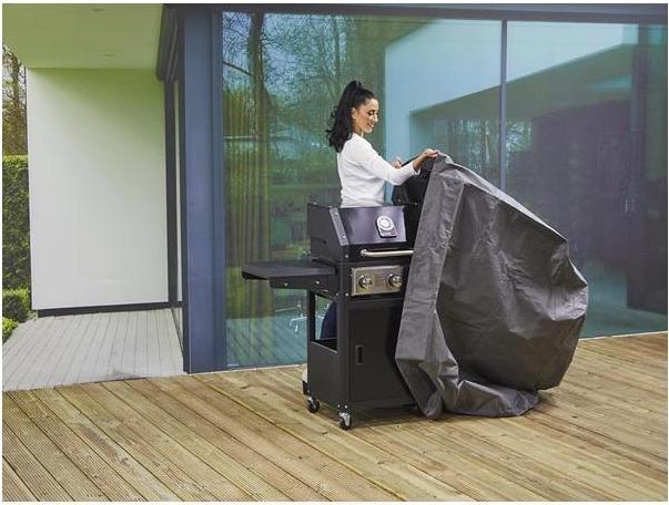 Actual product image Perel Barbecue protective cover - 135 cm
