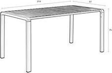 Actual product image Zuiver Vondel (214 cm)