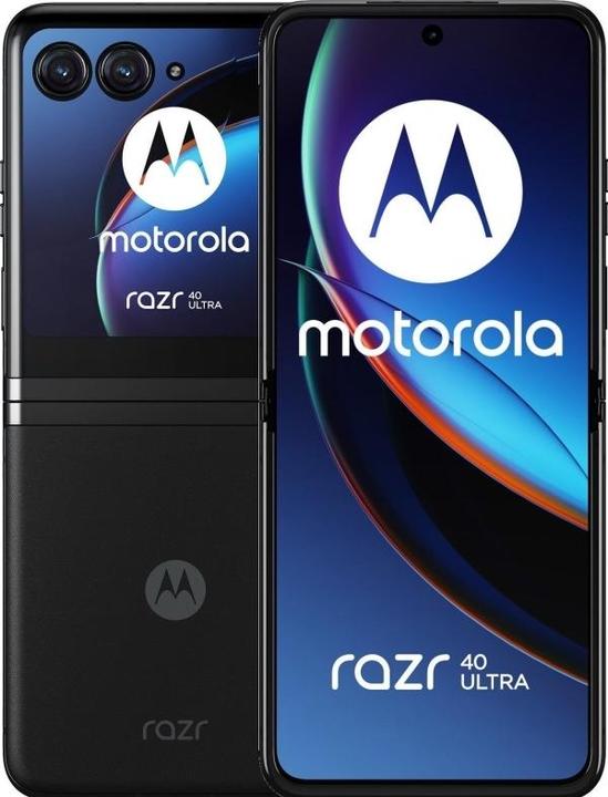 Actual product image Motorola Razr 40 Ultra (256 GB, Infinite Black, 6.90", SIM + eSIM, 12 Mpx, 5G)