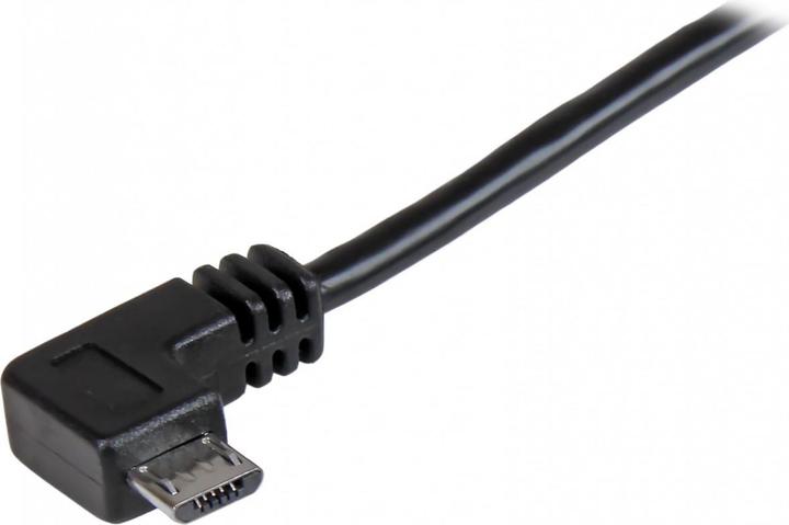 Actual product image StarTech 0.5m Angled Micro USB Cable (0.50 m, USB 2.0)