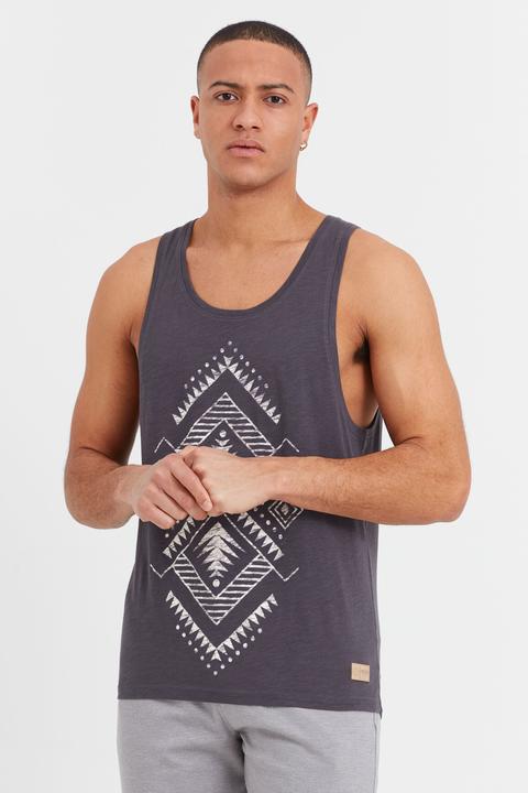 Actual product image Solid Isaak Men's Tank Top (S)