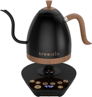 Produktbild Brewista Artisan Variable Temperature Electric Gooseneck Kettle Matte Black with Wood 1000ml (1 l)