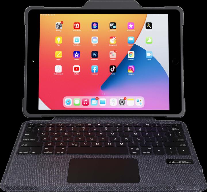 Produktbild Deqster Rugged Keyboard Folio (DE, iPad 2021 (9. Gen), iPad 2019 (7. Gen), iPad 2020 (8. Gen))