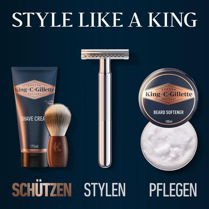 Actual product image King C. Gillette Original (175 ml, Shaving cream)