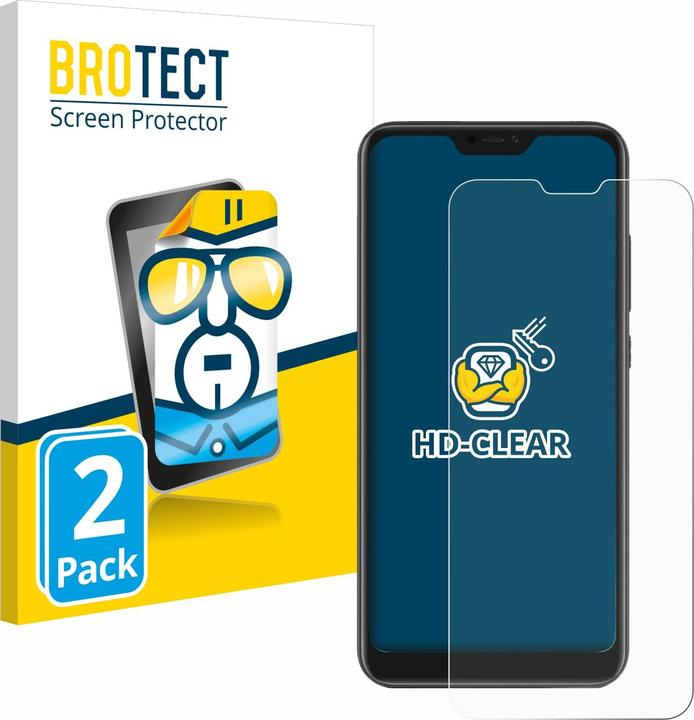 Image du produit BROTECT Protection Clair (2 pièce(s), Xiaomi Mi A2 Lite ?)