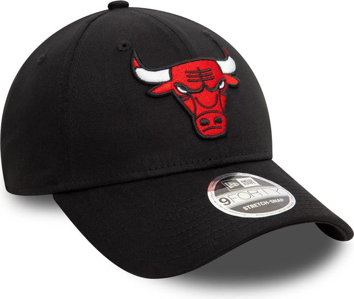 Immagine prodotto New Era 9Forty Stretch-Snap Cap - Chicago Bulls schwarz (Taglia unica)