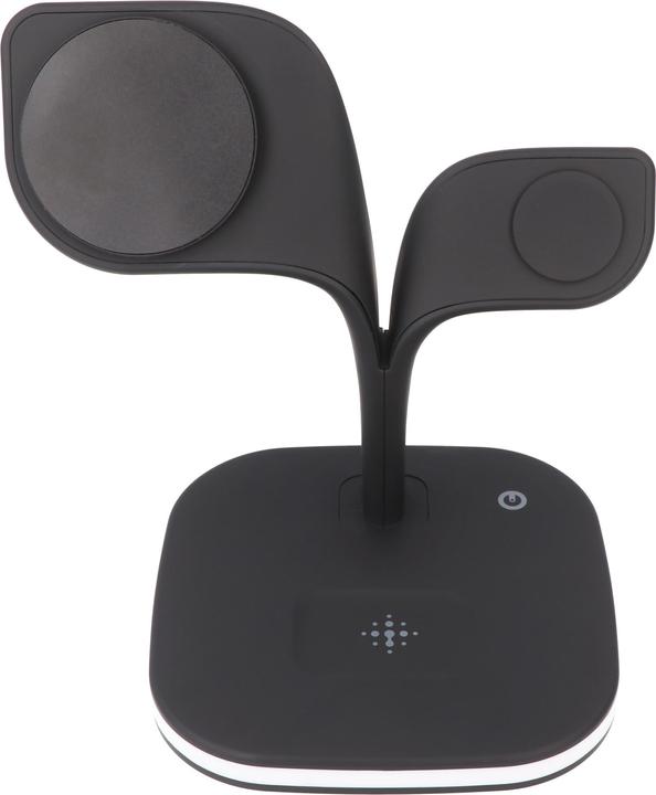 Produktbild AccuCell Kabellose 5in1 Qi-Ladestation schwarz für Smartphone Smartwatch und In-Ear-Kopfhörer