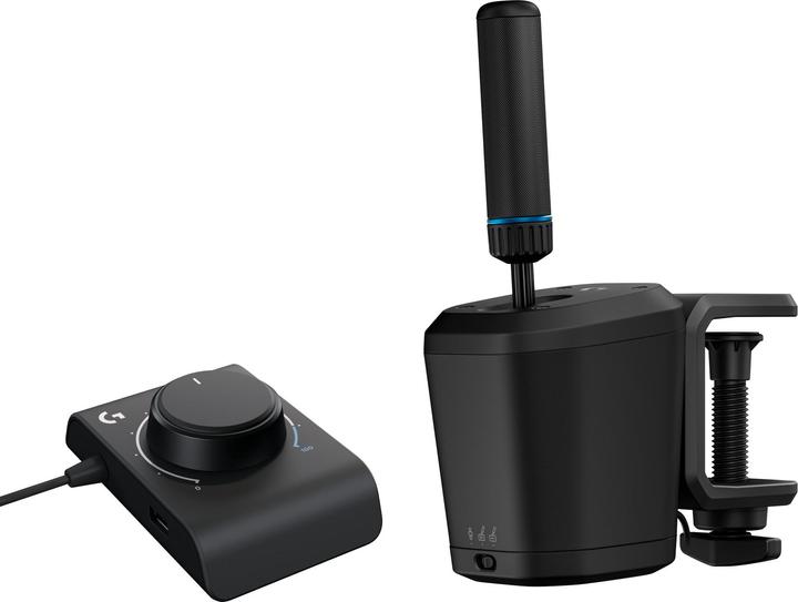 Produktbild Logitech Rs Shifter And Handbrake Black (PC, Xbox Series S, Xbox Series X, PS4, PS5, Xbox One S, Xbox One X)