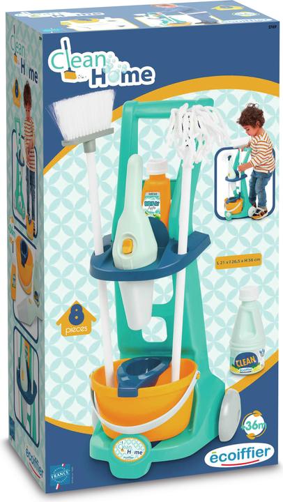 Actual product image Ecoiffier Clean Home Cleaning Trolley