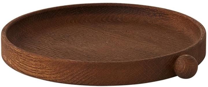 Actual product image Oyoy Serving tray Inka 2.5 x 22 x 20 cm, Dark brown