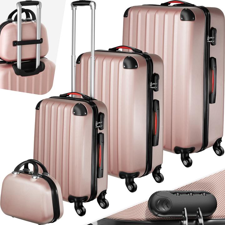 Image du produit tectake Ensemble de valises Valises Trolleys Trolley Set Hardcase trolley (90 l, M (50 - 90l))