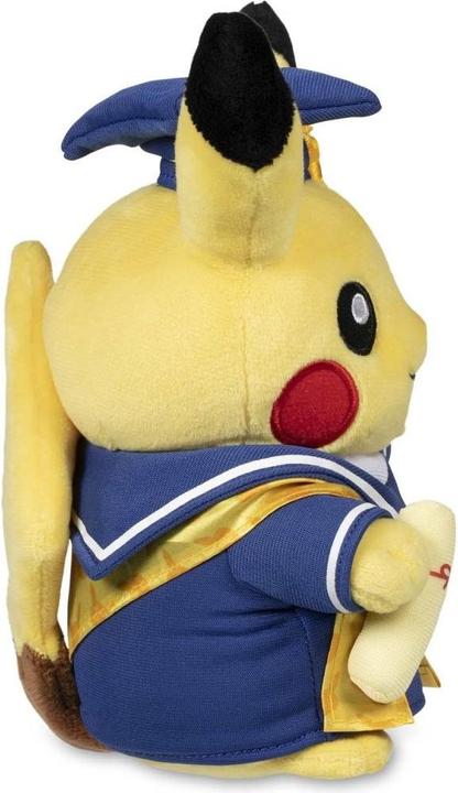 Actual product image Pokémon Pikachu Celebrations: Graduate Pikachu Poké Plush - 20 cm (20 cm)