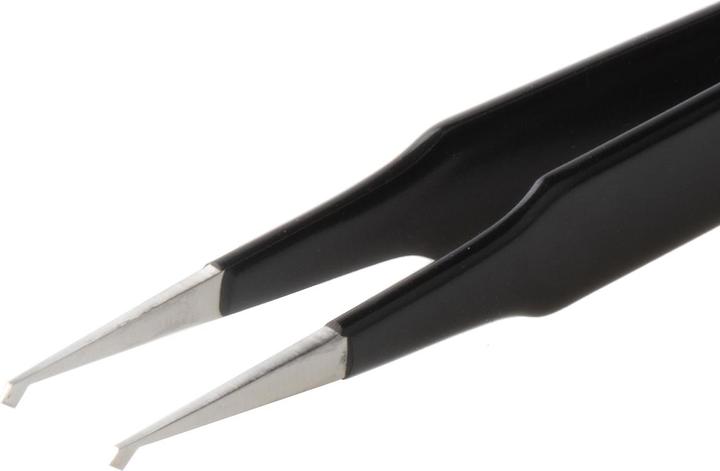 Actual product image Rs Pro ESD epoxy coated tweezers straight 120mm