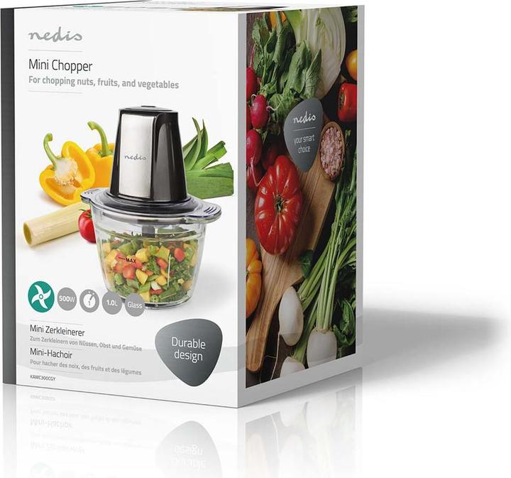 Image du produit Nedis Broyeur pour aliments (1000 ml, 500 W)