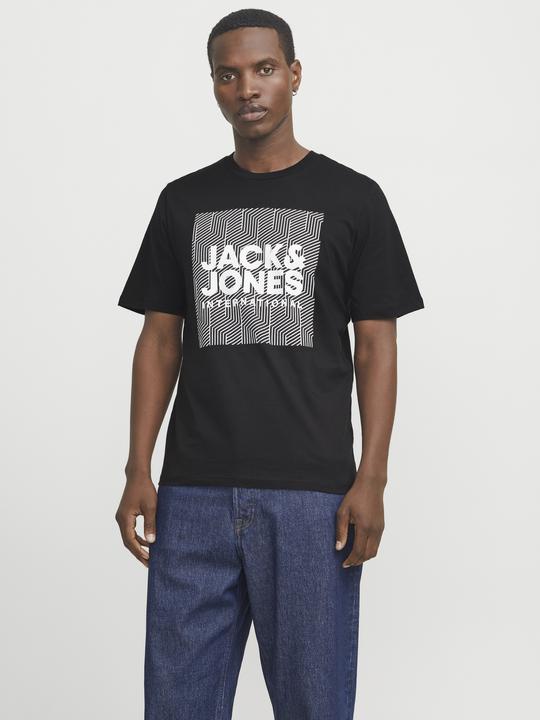 Produktbild Jack & Jones 3er-pack Gedruckt Rundhals T-shirt T-shirt (S)