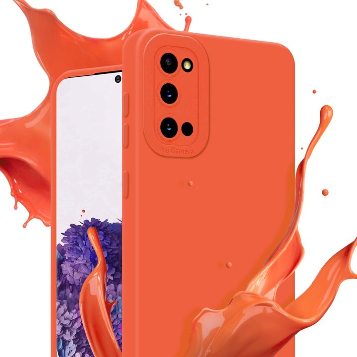 Actual product image Cadorabo Case for Samsung Galaxy S20 in TPU Fluid LM162 Style (Samsung Galaxy S20+)