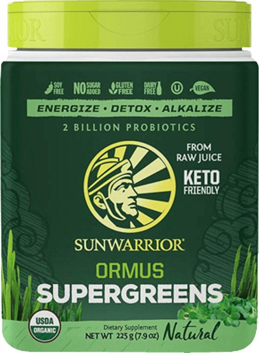Actual product image Sunwarrior Ormus Super Greens (1 Piece, Powder, 225 g)