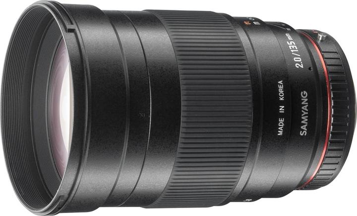 Image du produit Samyang MF 135mm f/2.0 Pentax K (Pentax K, APS-C / DX, Plein format)
