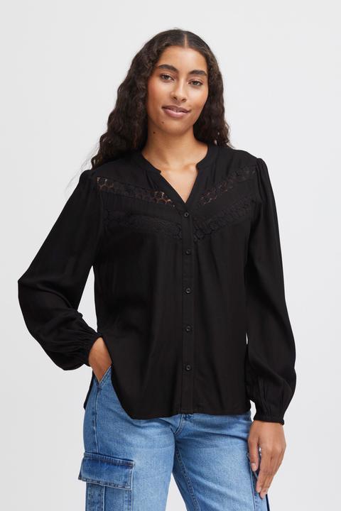 Actual product image B.young BYHABINE VNECK SHIRT 20814307 (44)