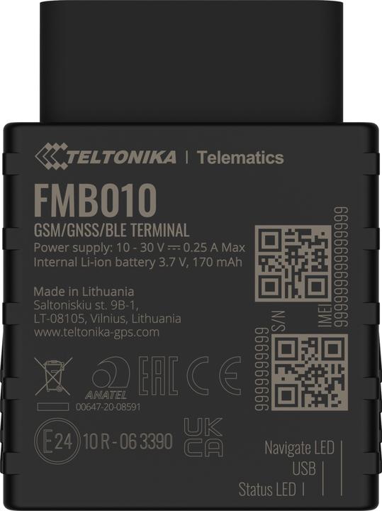 Actual product image Teltonika FMB010 GPS tracker Car 0.128