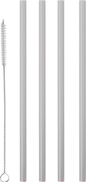 Produktbild Metaltex Trinkhalme Kunststoff 12 Stück transparent (12 x)