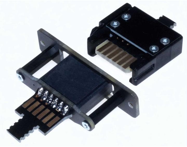 Image du produit Unilight connecteur de câble cable avec 6 pôles primaires pour 2 servos, kit, 2pcs