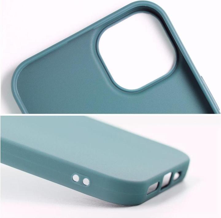 Actual product image Back panel cover OEM MATT case for SAMSUNG A55 5G dark green (Samsung Galaxy A55)