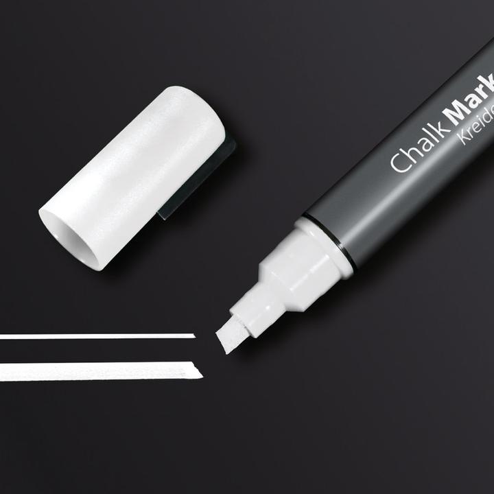 Produktbild Sigel Artverum Kreidemarker 20 Rund (1-2 mm) (Schwarz, 2 mm, 2 x)