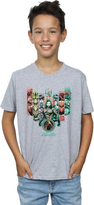 Image du produit - T-shirt AQUAMAN UNITE THE KINGDOMS - Garçon (152, 158)