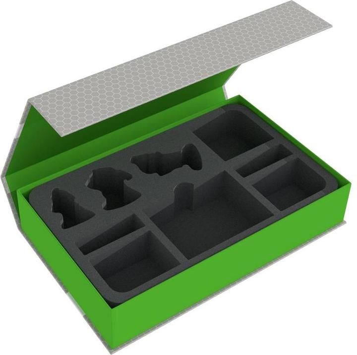 Image du produit Feldherr Magnetbox grün für Warhammer Underworlds: Nethermaze - Dromms Auserkore (Matières plastiques)