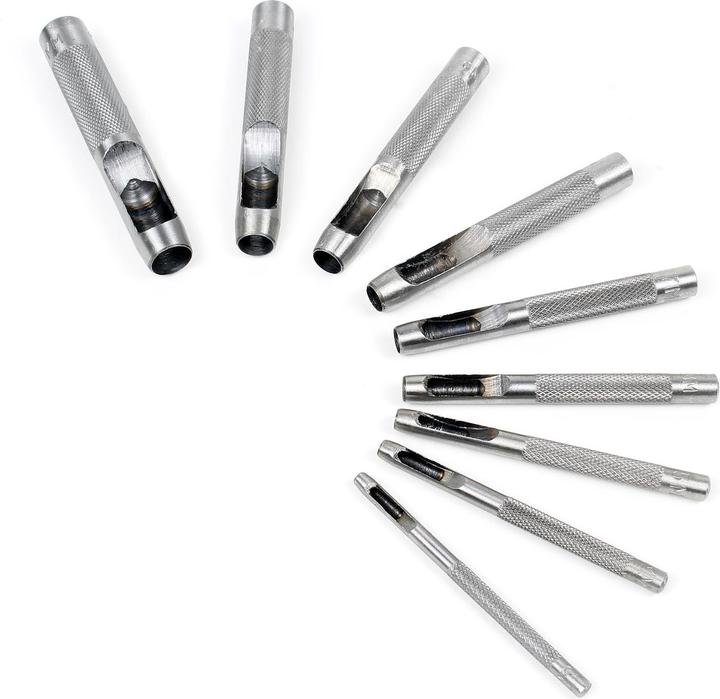 Produktbild XPOtool Locheisen Set 3-12mm Lochpfeifen Carbonstahl Lochstanze Lochschneider