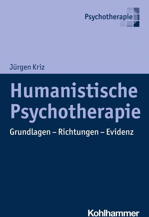 Produktbild Humanistische Psychotherapie (Deutsch, Jürgen Kriz, 2022)