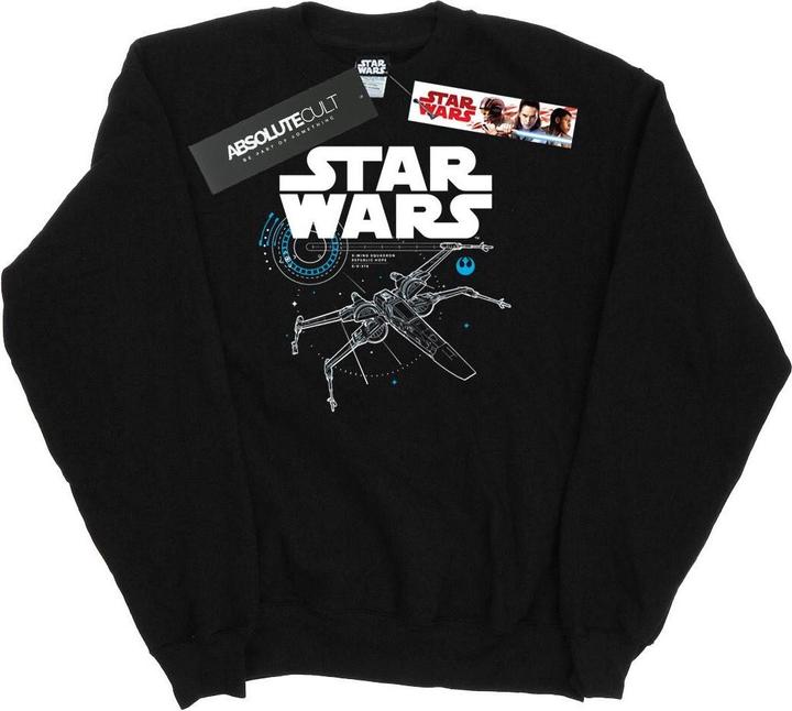 Immagine prodotto Star Wars The Last Jedi X-Wing Felpa Uomo (L)