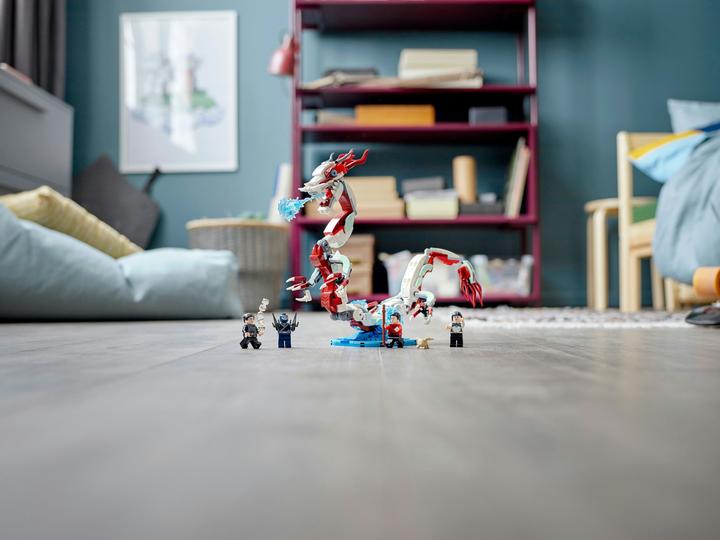 Image du produit LEGO Klocki Super Heroes Bitwa w Starożytnej Wiosce 76177 (76177, LEGO Marvel)