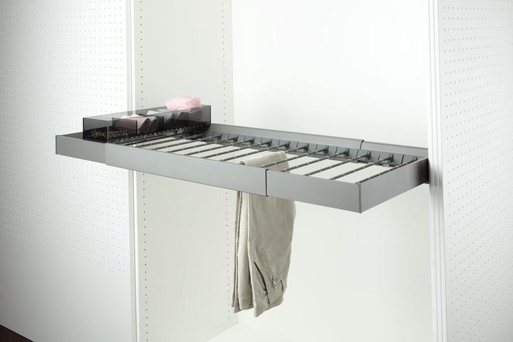 Image du produit Servetto Barres porte-pantalons Papillon anthracite