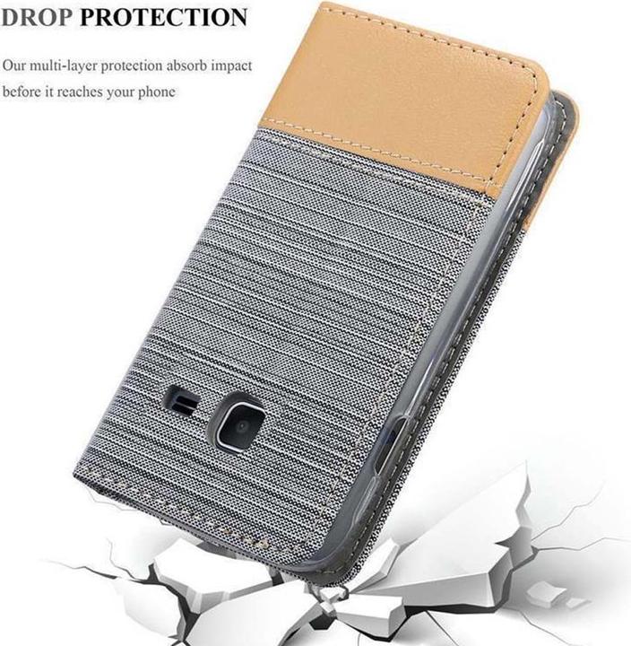 Produktbild Cadorabo Jeans Optik (Samsung Galaxy J1 Mini)