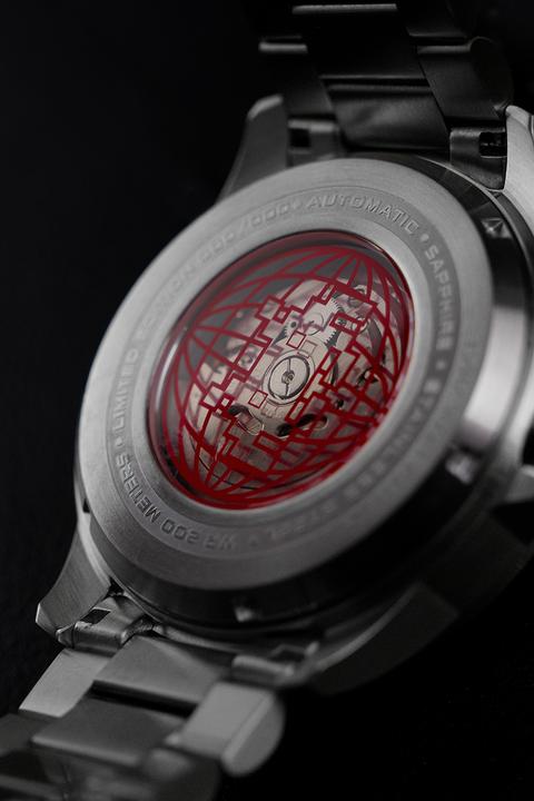 Produktbild Nubeo NB-6082-SI-22 Herrenuhr Quasar Automatik Limited 48mm 20ATM