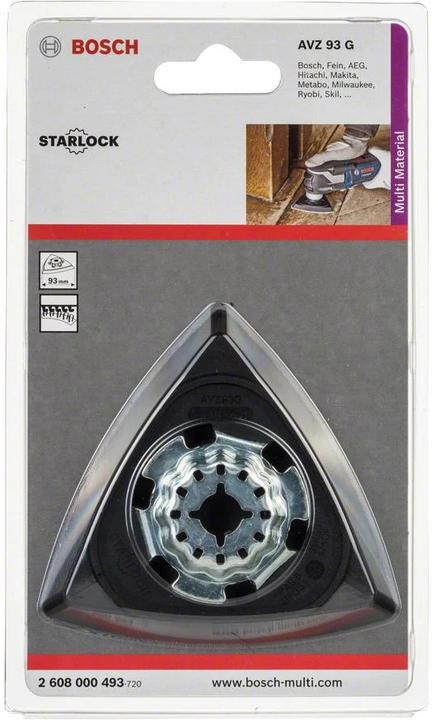 Actual product image Bosch Professional Zubehör Grinding plate Quick Change 93mm AVZ 93 G