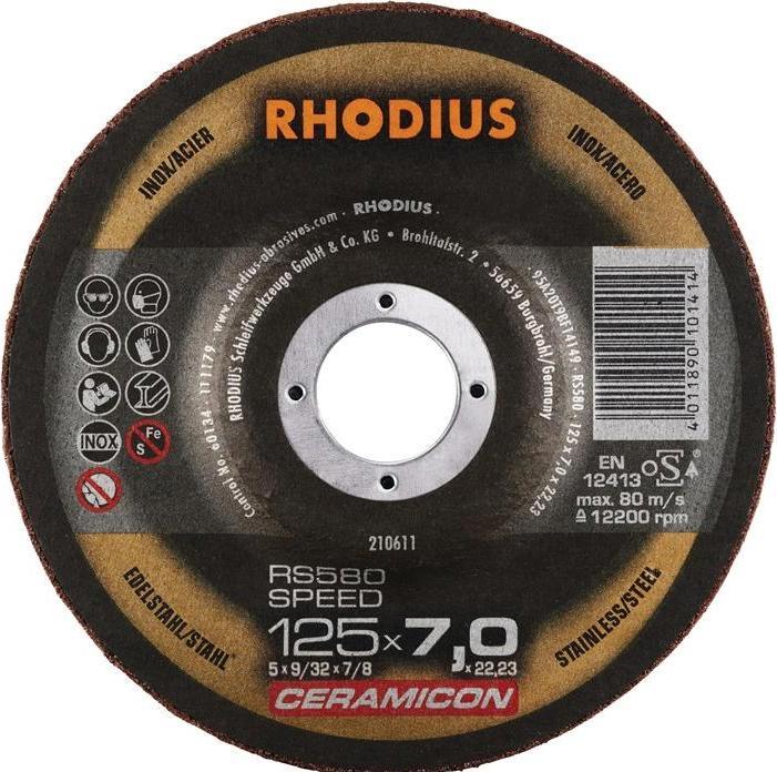 Produktbild Rhodius RS580 SPEED Schruppscheibe