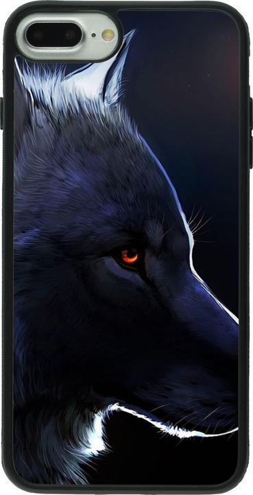 Actual product image PhoneLook Cover silicone black Wolf Shape (Apple iPhone 7 Plus)
