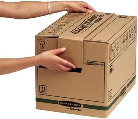Immagine prodotto Fellowes Scatola mobile FastFold (327 x 429 x 310 mm, 38 l)