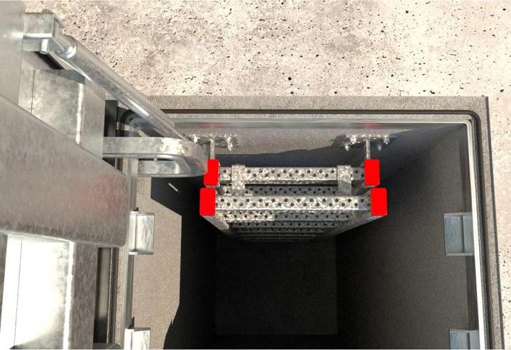 Actual product image Fischer 524831 Shelf fastening RB 8x40 K, contents SX Green 8 x 40 expansion dowel, 5 x 50 screw, 1 each (10 pcs.)