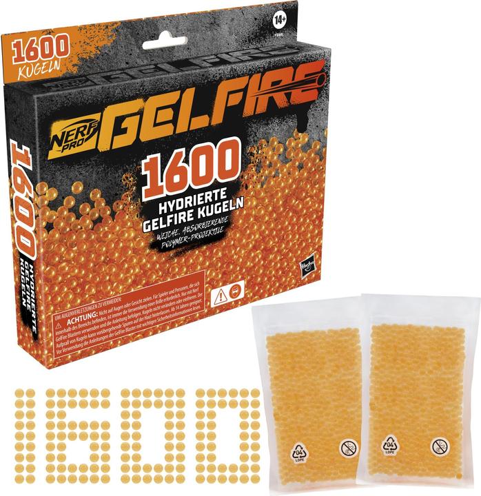 Immagine prodotto Hasbro Ricarica Nerf Gelfire Arancione