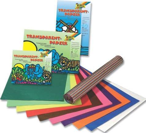 Image du produit Folia Papier transparent (42 g/m², 10 x)