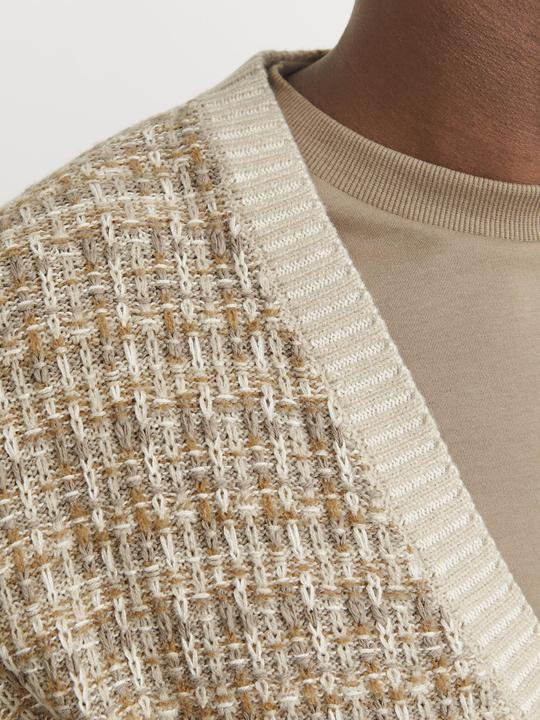 Produktbild Jack & Jones All Over Print Strickjacke Strickjacke (S)